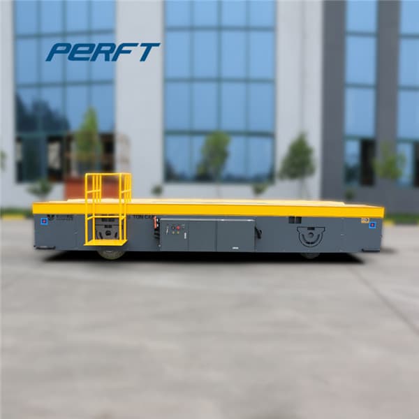 Coil Transfer Car With Steel Rail Wheels 75T